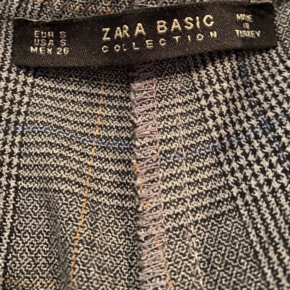 Zara Basic Collection plaid pant - Picture 3 of 3